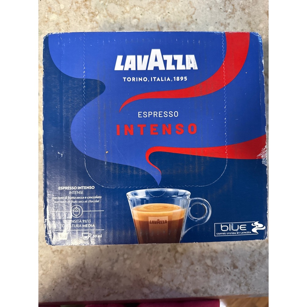 Lavazza Blue Espresso Intenso Medium Roast Coffee Capsules 100 Pack 800g pods